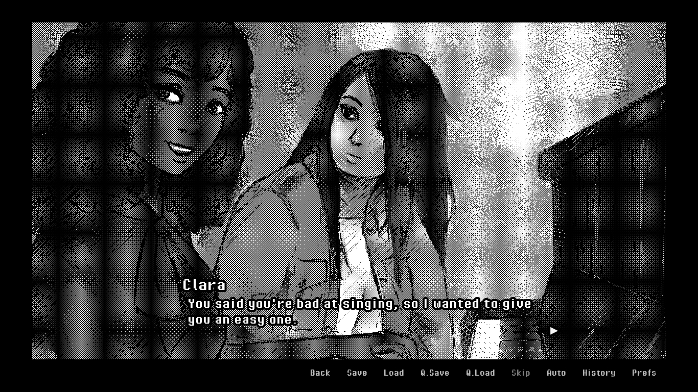 Devil's Liminal screenshot of Clara and Margo.
